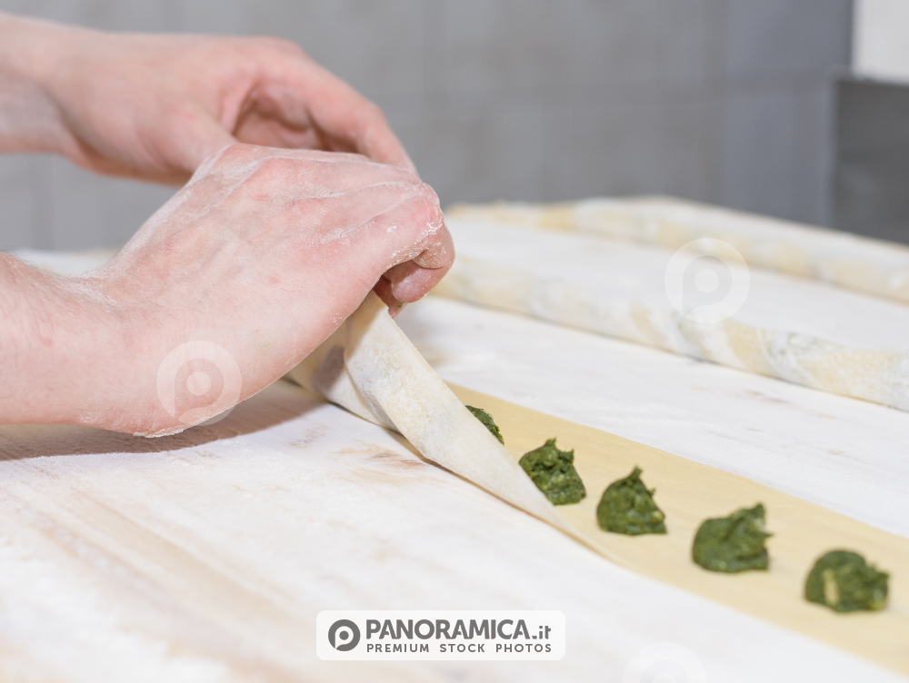 Agnolotti fatti a mano