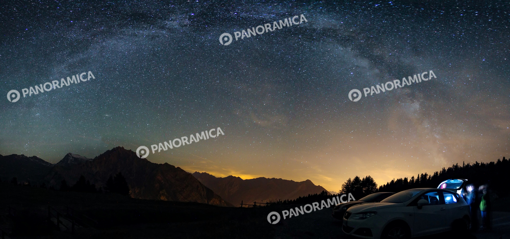 Arco della Via Lattea al Lago Champillon