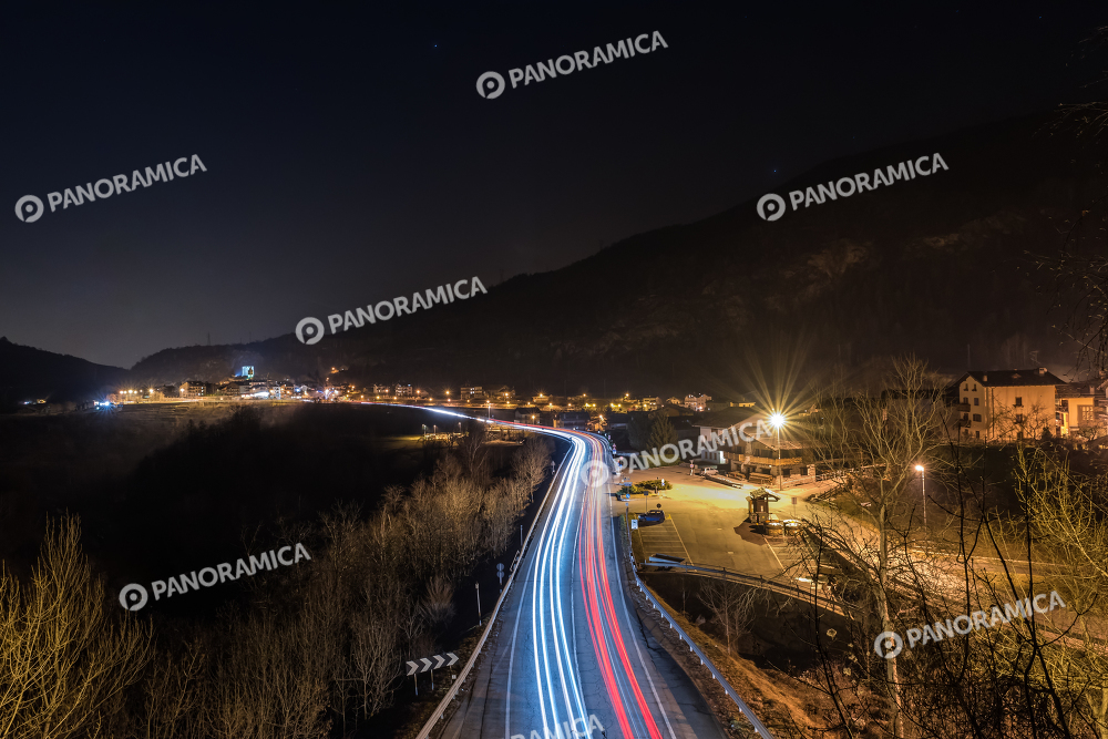 Arvier light painting