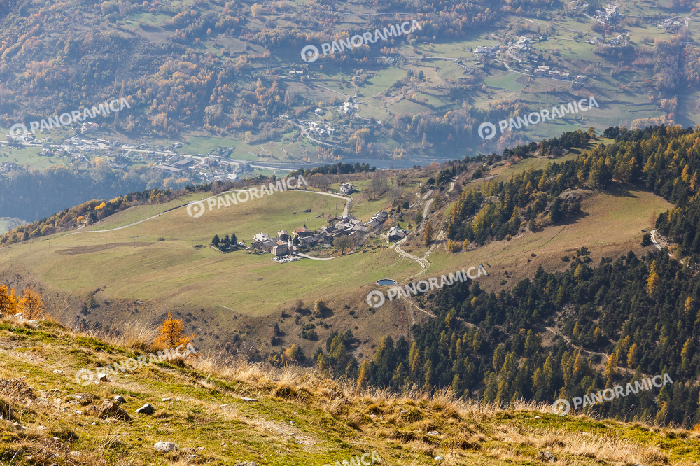 Blavy visto dall'alto