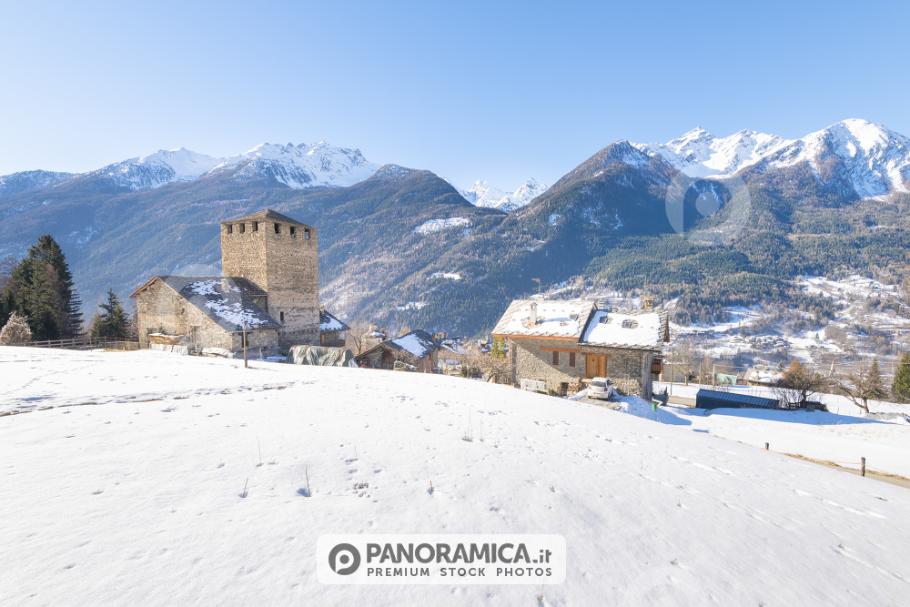 Castello di Ecours, La Salle, Valdigne, Valle d'Aosta