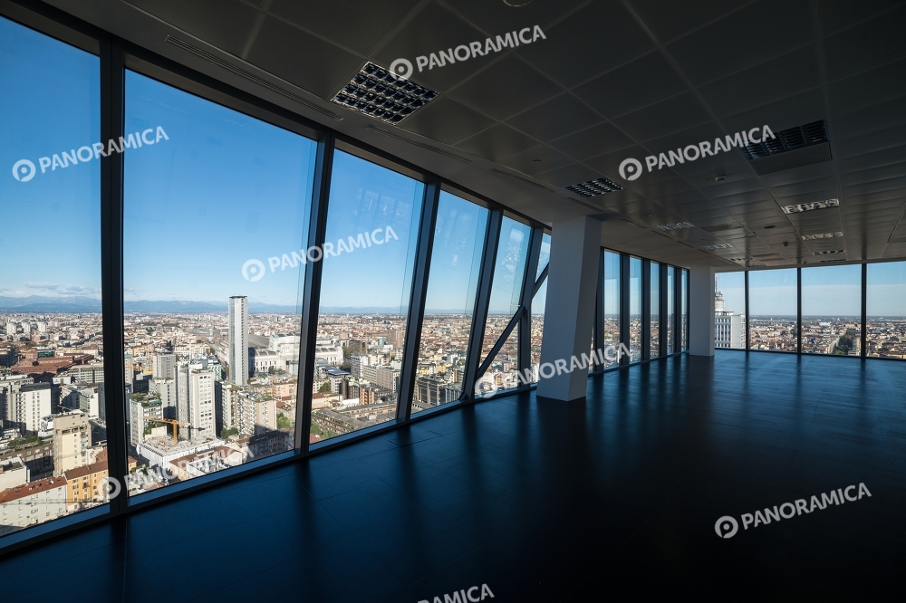 Centro Direzionale visto dalla Torre Diamante
