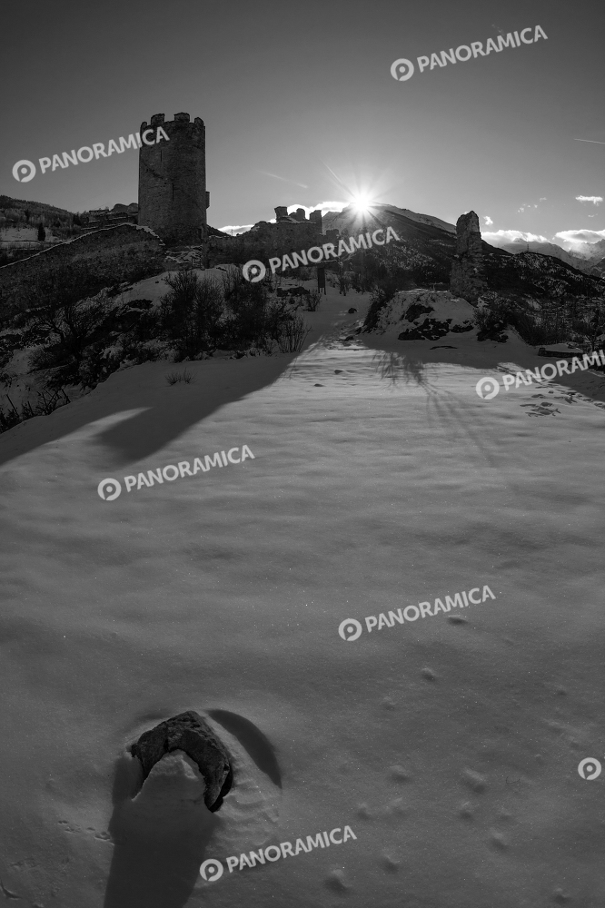 Chatel Argent al tramonto