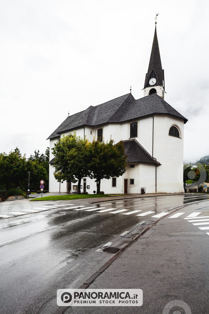 Church of the Madonna della Difesa, San Vito di Cadore, Cortina d'Ampezzo, Veneto, Italy