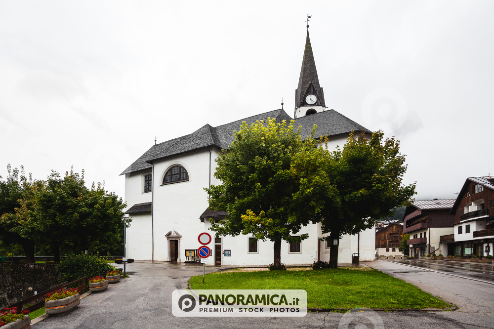 Church of the Madonna della Difesa, San Vito di Cadore, Cortina d'Ampezzo, Veneto, Italy