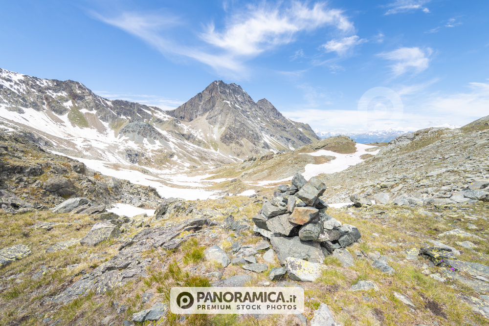 Col de Medzove, Vallon de Chalamy, Parco Naturale Mont Avic, Valle d'Aosta, Italia
