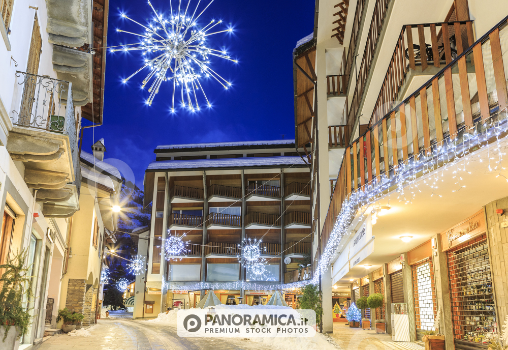 Courmayeur in inverno a Natale