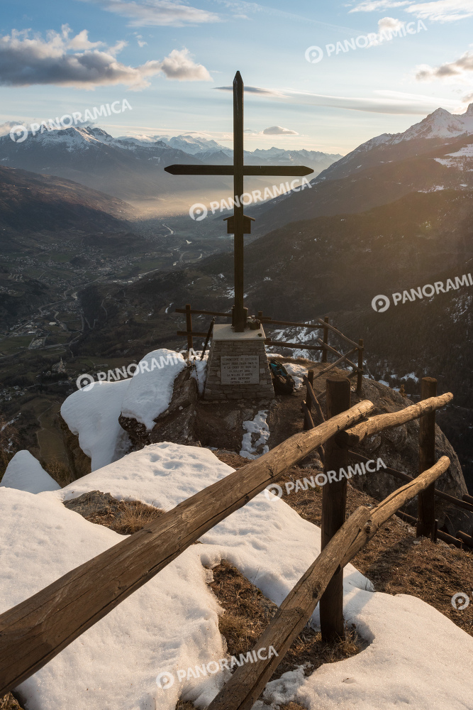 Croux de Bouque all'alba