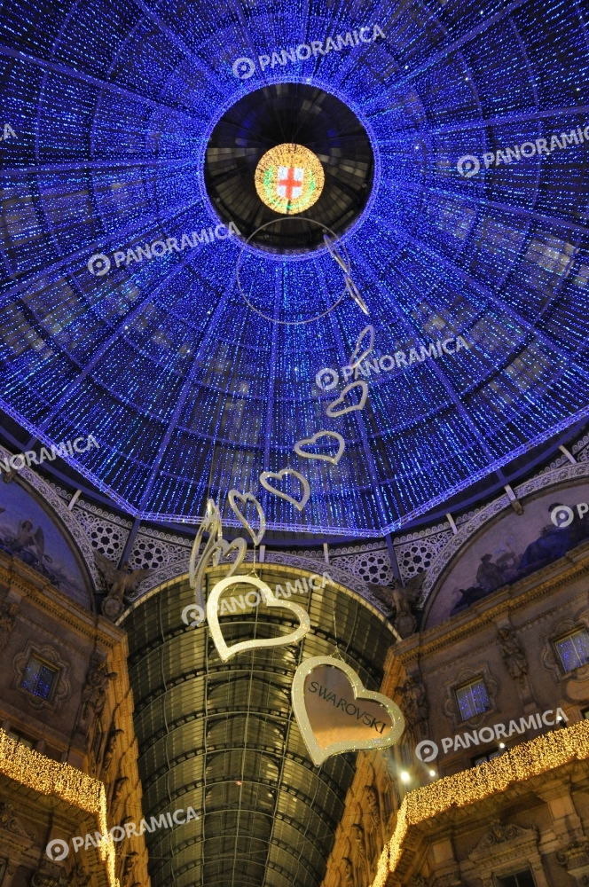 Cuori Swarovsky in Galleria
