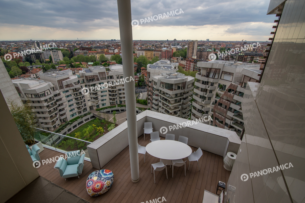 Dall'alto delle Residenze Libeskind