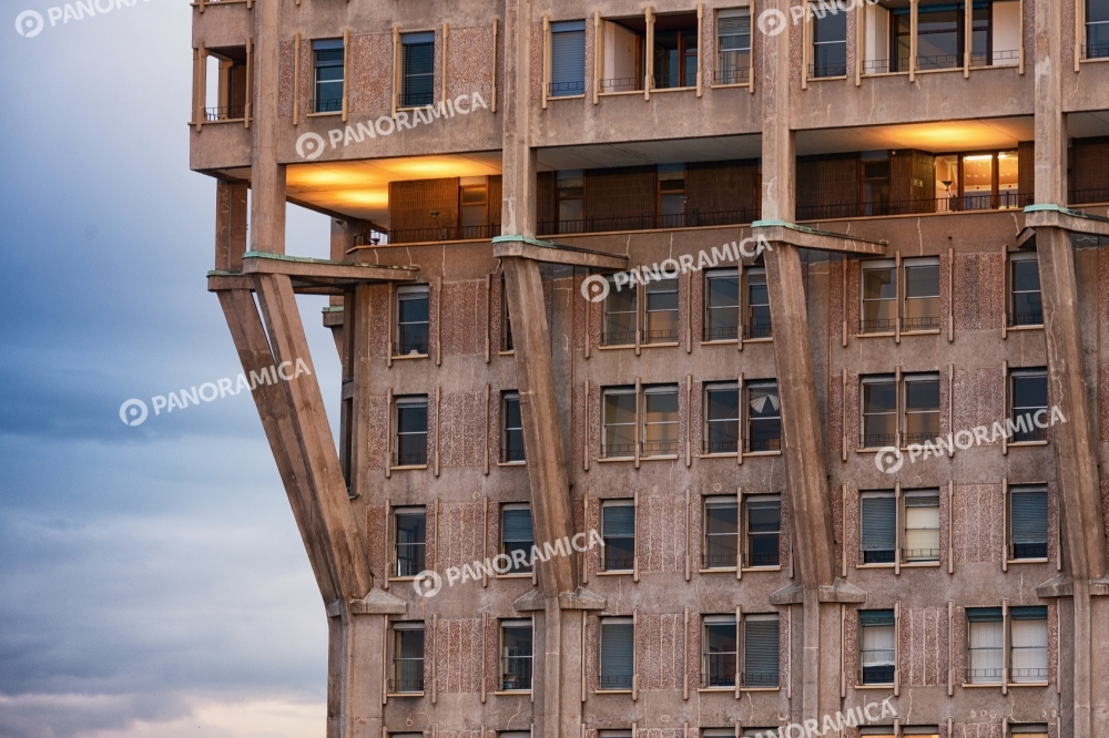 Dettaglio travi della Torre Velasca