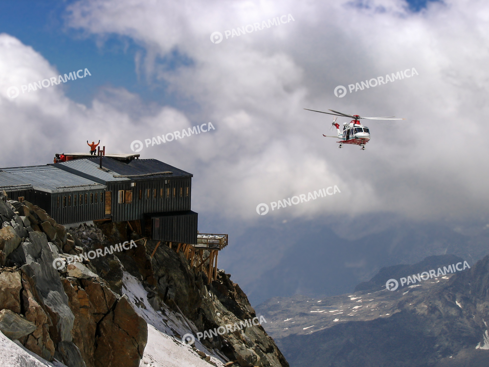 Elisoccorso al Rifugio Gnifetti, Monte Rosa