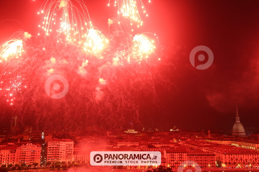 Festa di San Giovanni a Torino - Fuochi d'artificio