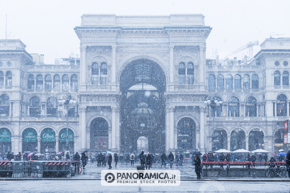 Galleria Vittorio Emanuele d'inverno