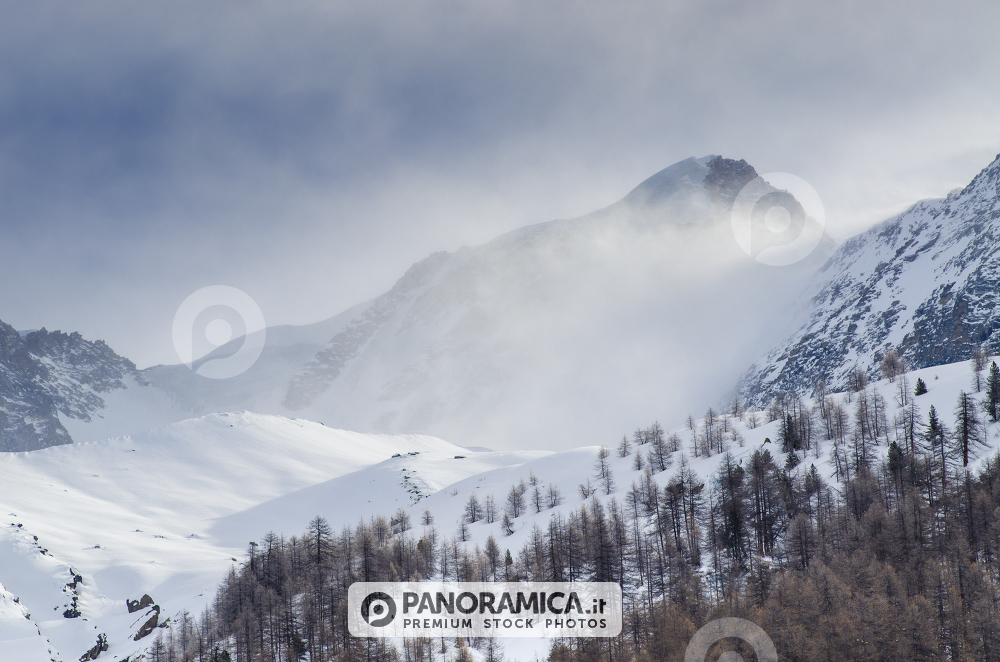 Gran Paradiso in veste invernale, Valsavarenche, Parco Nazionale Gran Paradiso, Valle d'Aosta