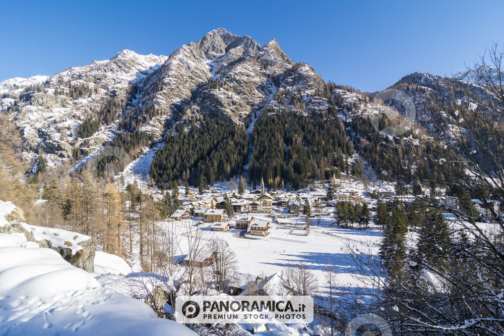 Gressoney sotto la neve