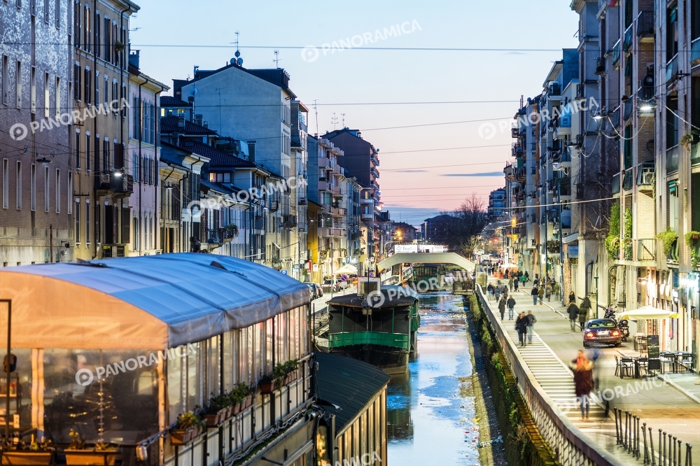 I barconi del Naviglio Pavese