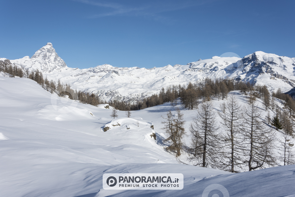 Il Cervino da Gilliarey, Torgnon, Valle d'Aosta