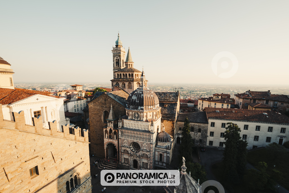 Il Duomo di Bergamo dalla Torre Civica