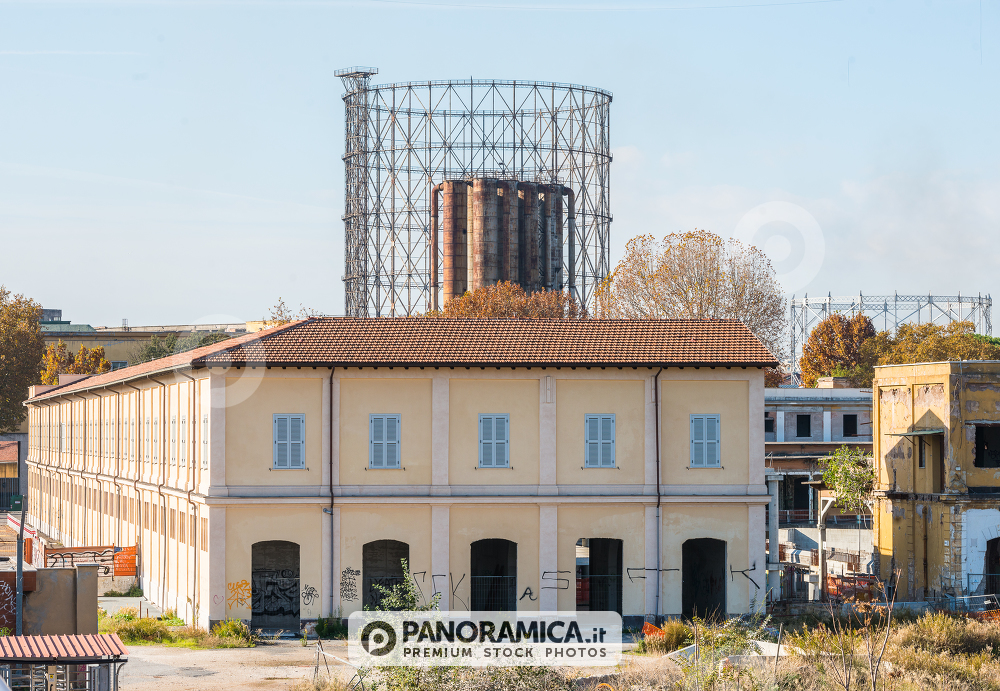 Il Gasometro di Riva Ostiense