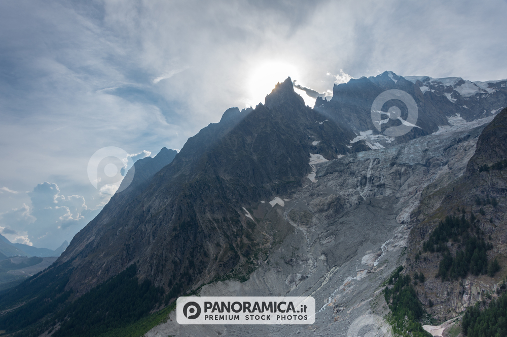 Il ghiacciaio della Brenva - Courmayeur (Ao)