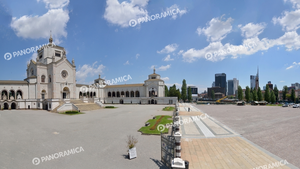 Il nuovo piazzale del Cimitero Monumentale