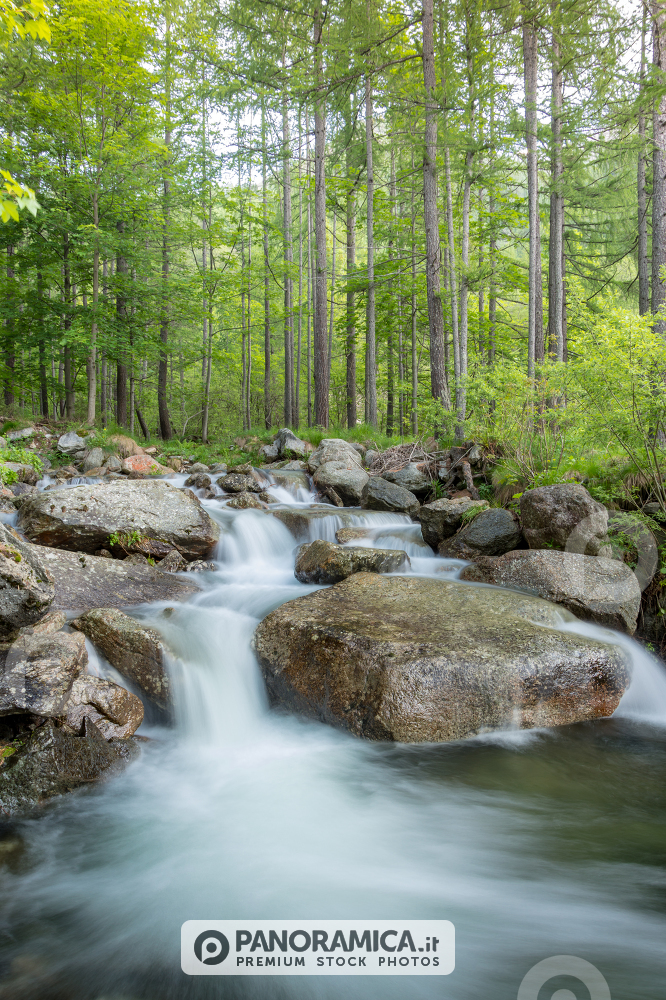 Il torrente come in un quadro, Campiglia Soana