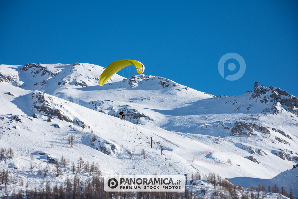 In volo sulle piste di Cervinia