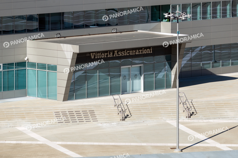 Ingresso Vittoria Assicurazioni dall'alto