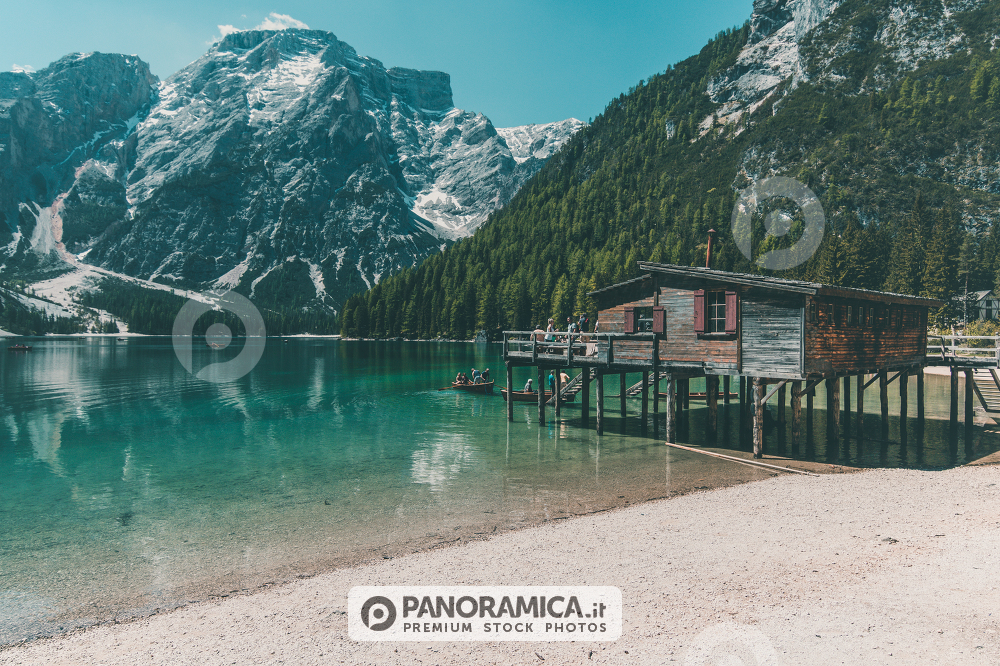 La casa delle barche al Lago di Braies