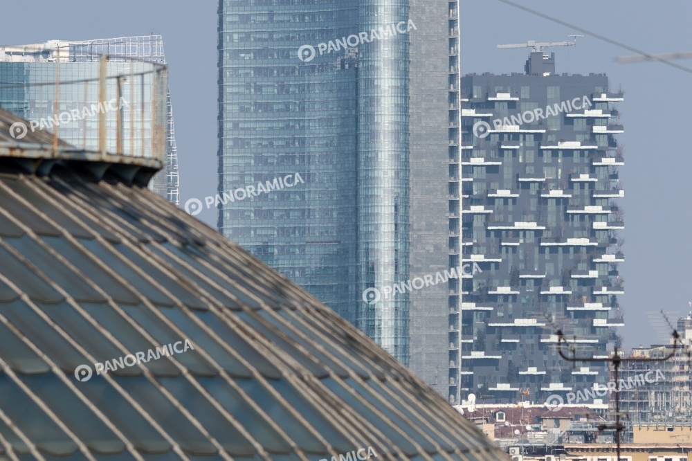 La Cupola della Galleria, l'Unicredit e il Bosco Verticale