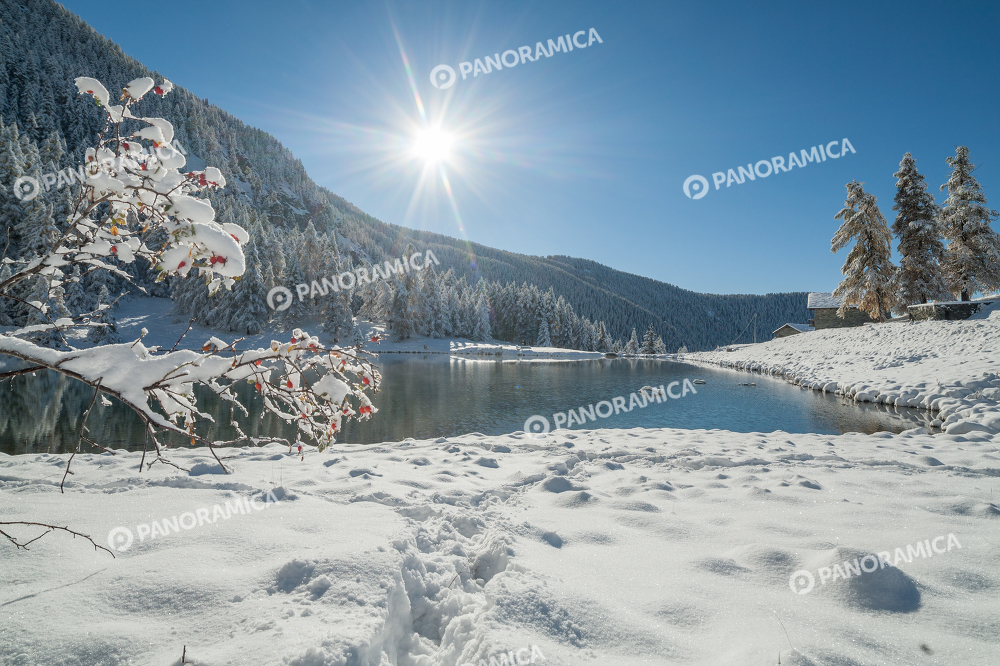 Lago croux in autunno