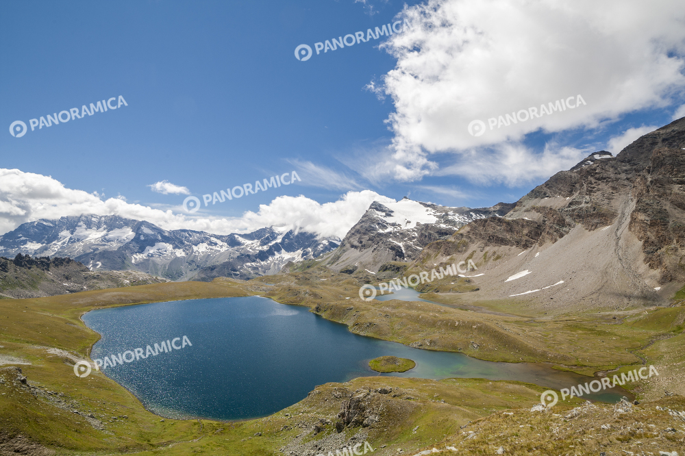 Lago Rosset dall'alto