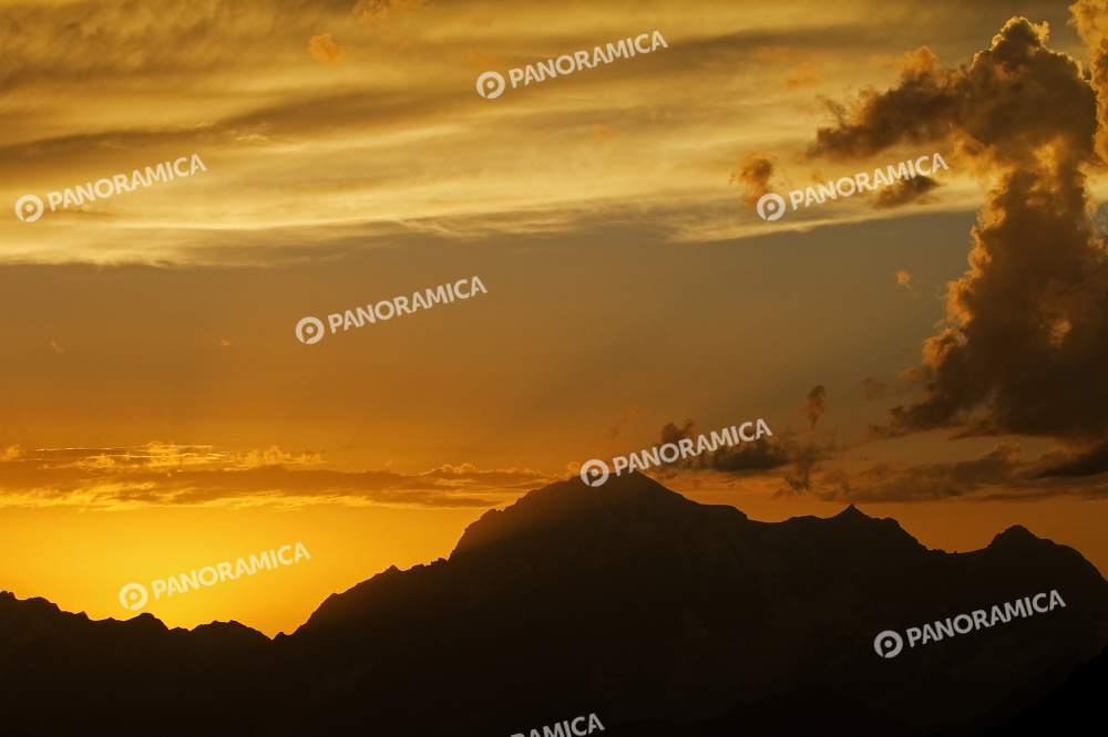 Monte Bianco - Tramonto