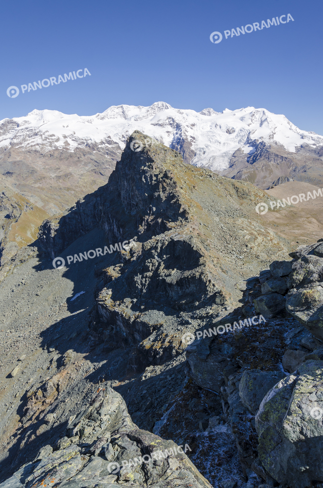 Monte Rosa con il Rothorn (Val d'Ayas, Valle d'Aosta)