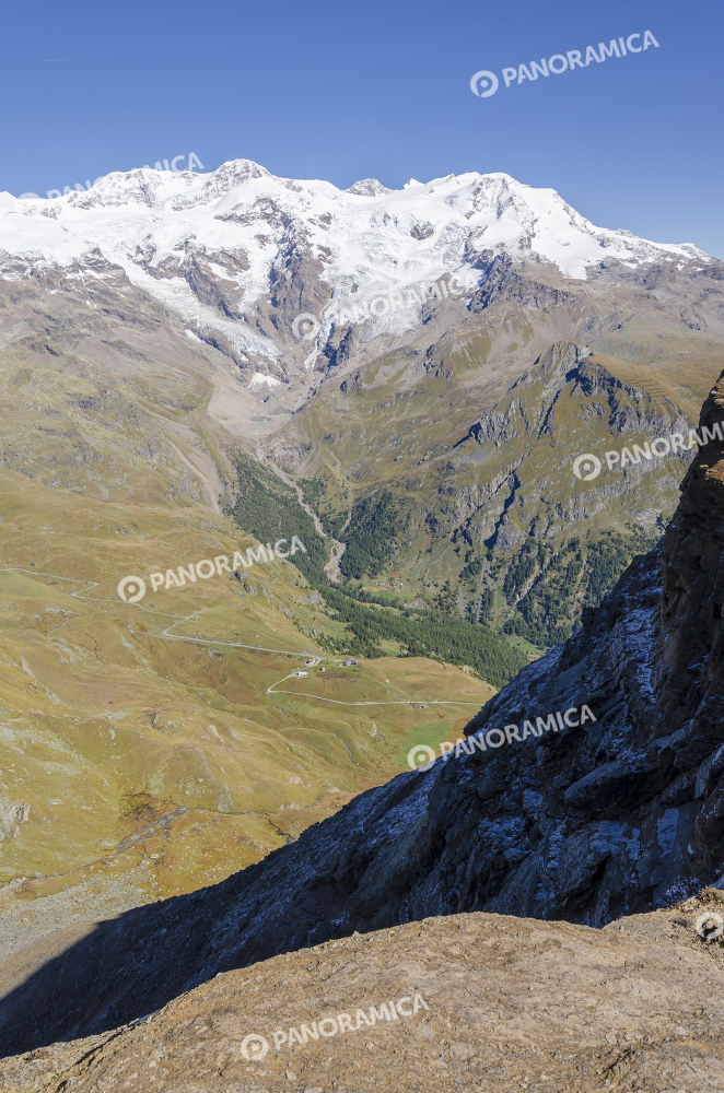 Monte Rosa dal Piccolo Rothorn, Val d'Ayas