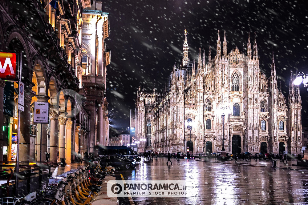 neve in Duomo