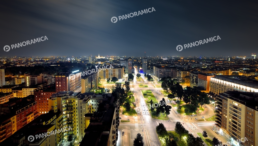 Panoramica di Piazza della Repubblica
