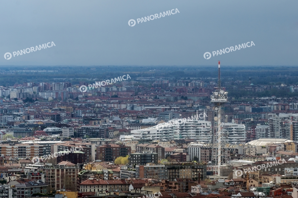 Panoramica Residenze Hadid e Torre RAI
