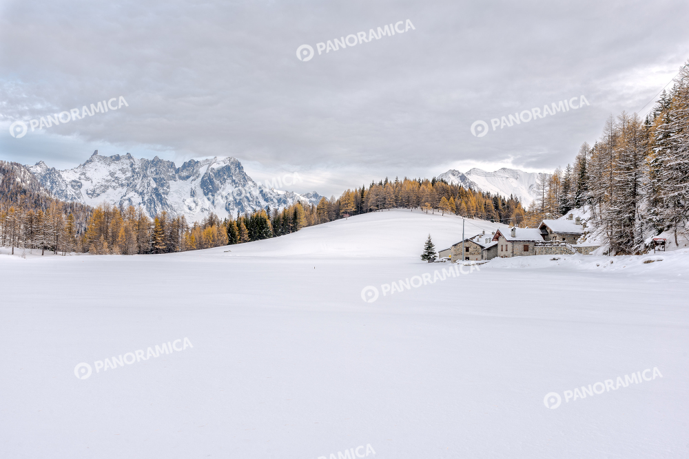 Petosan in autunno con la neve