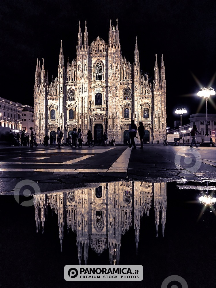 Piazza Duomo dopo la pioggia
