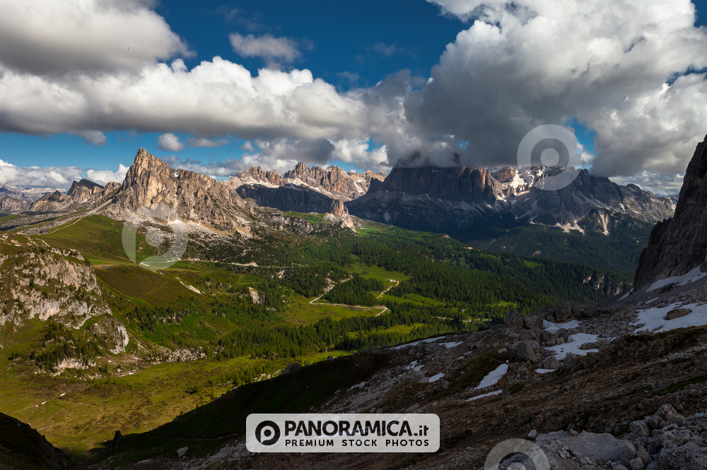 Ra Gusela, Forcella Giau, Giau Pass, Dolomites, Veneto, Cortina d'Ampezzo, Italy