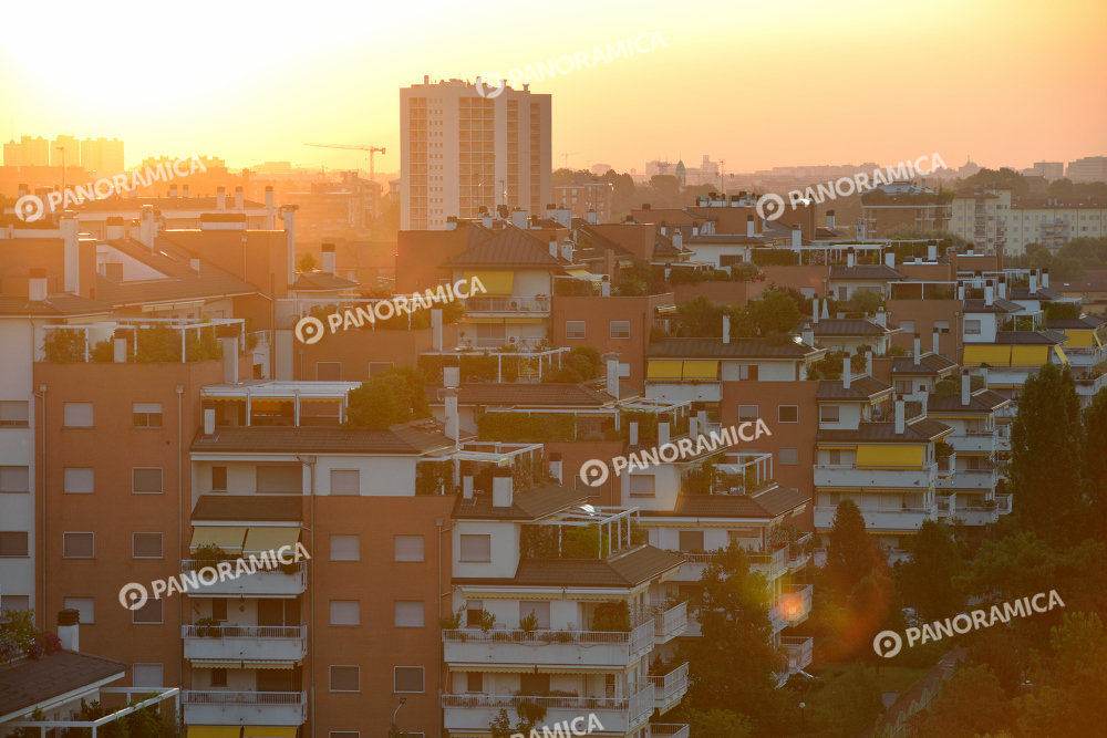 Residenze di Via Perini all'alba e Torri di Via Ceva