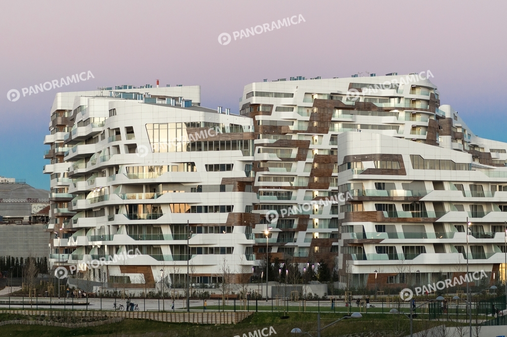 Residenze Hadid al tramonto