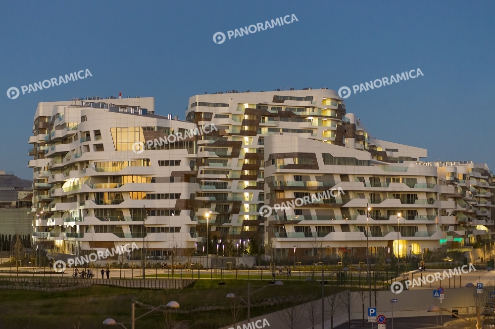 Residenze Hadid all’imbrunire