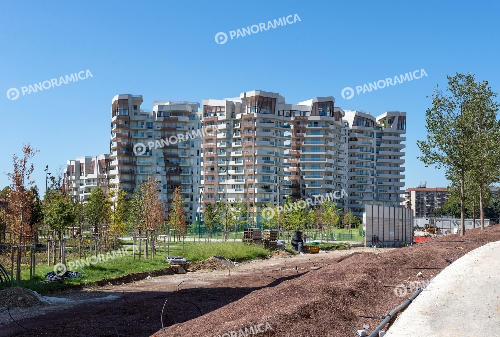 Residenze Libeskind e cantiere del parco