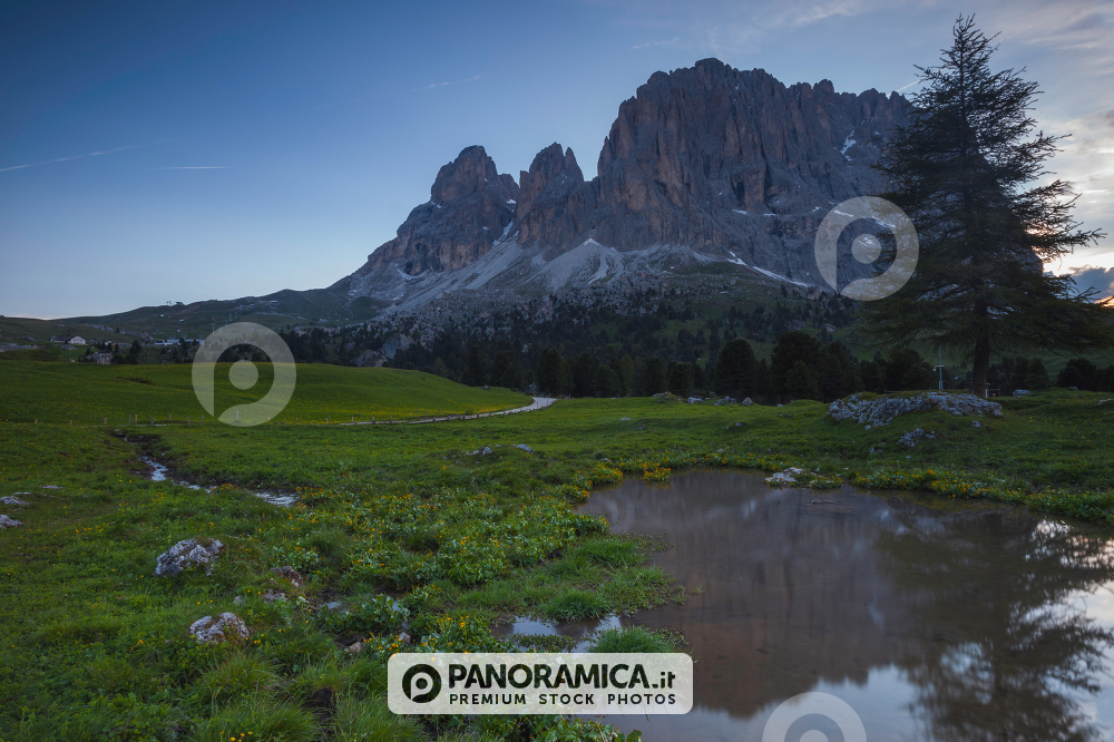 Sassolungo Group, Sella Pass, Dolomites, Trentino Alto Adige, Italy
