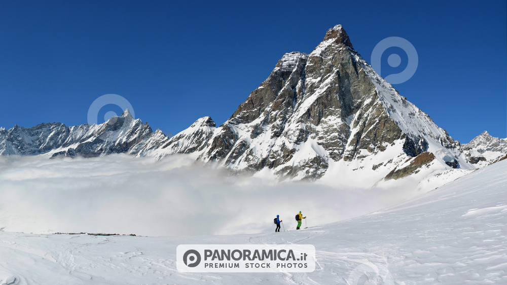 Sci alpinisti ed il Cervino 