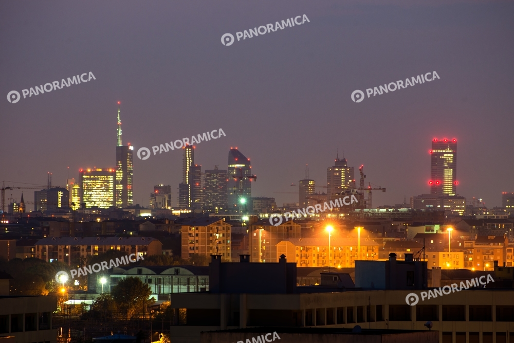 Skyline visto da Santa Giulia