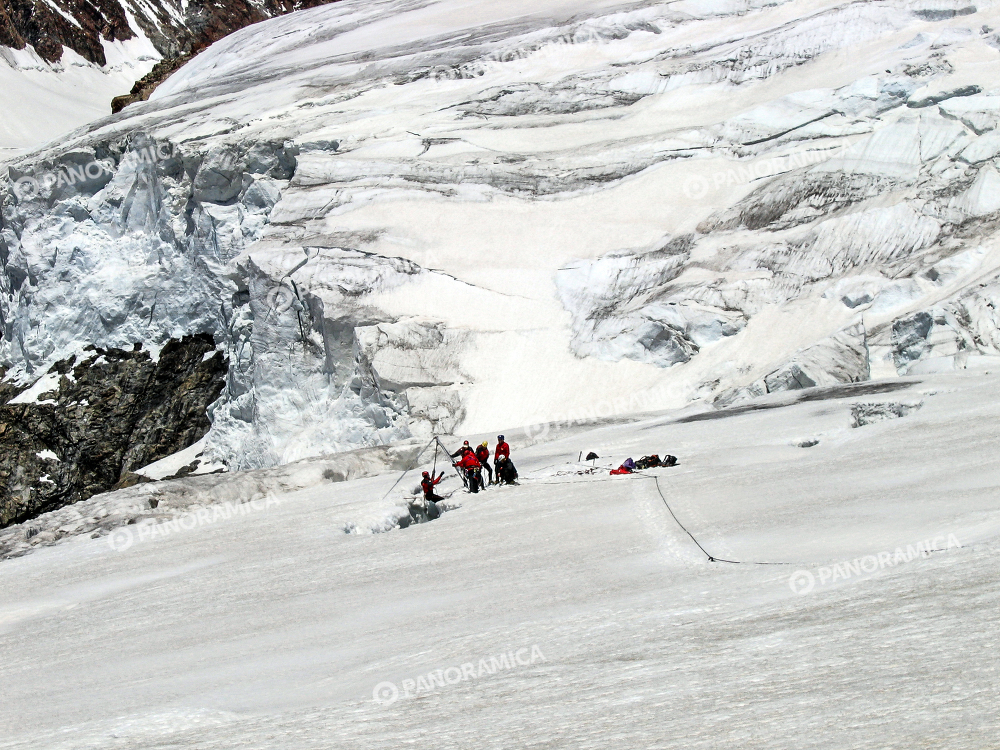 Soccorso Alpino sul Monte Rosa